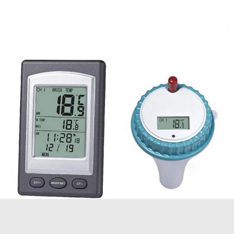 Pool Alarm Float - Wireless Floating Thermometer Swimming Pool Digital