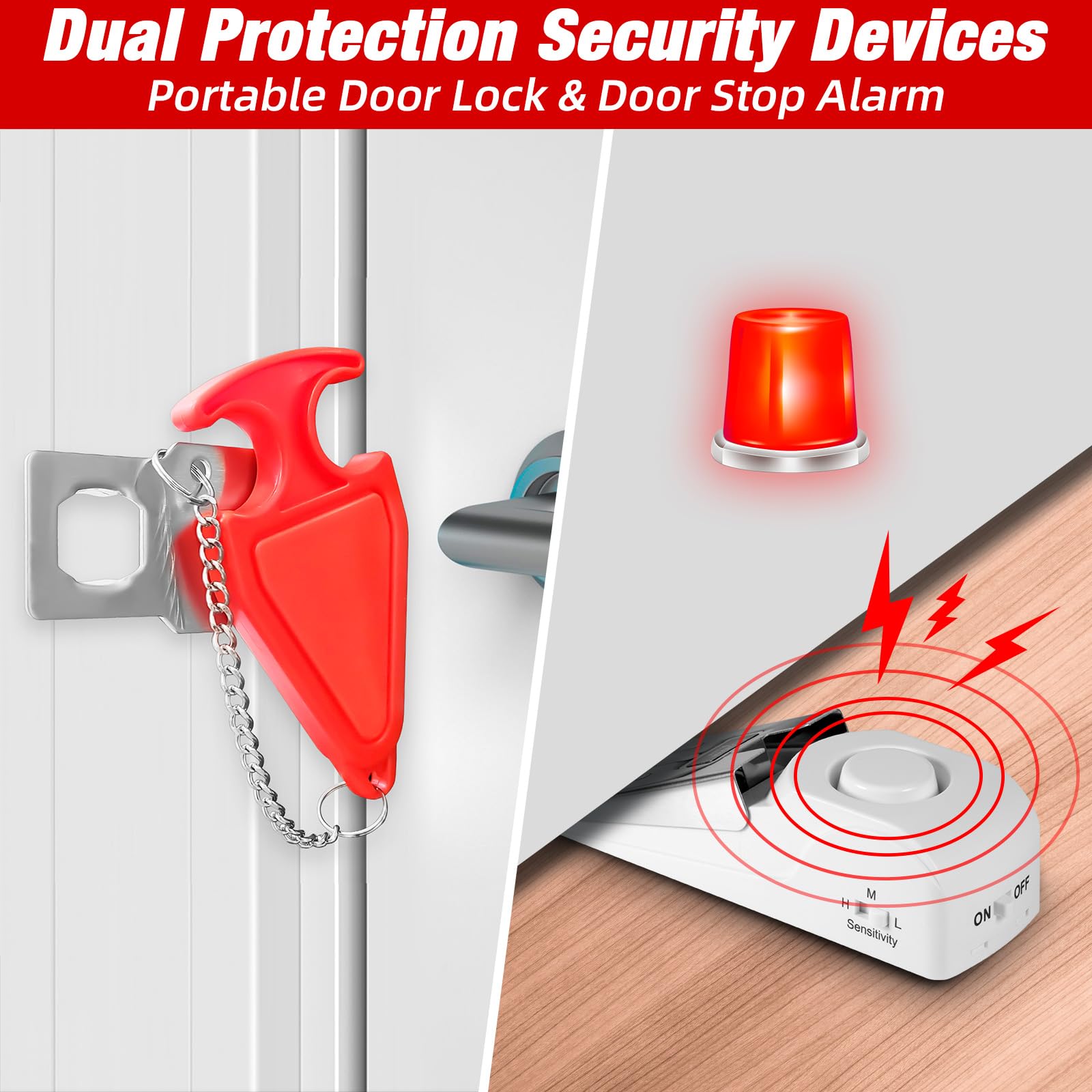 Portable Door Stop Alarm Trave – Door Stop Alarm recenzja i cena