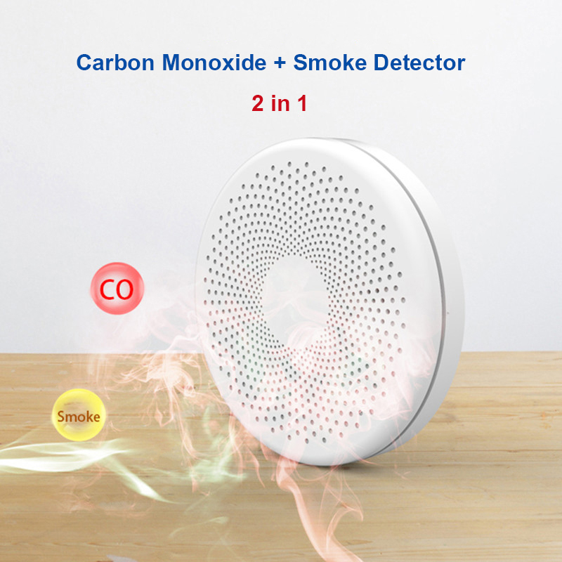 2 in 1 Version WiFi Tuya Smart – Smoke Detector Interconnected recenzja i cena
