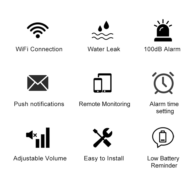 Tuya Smart WIFI Water Leak Sen – Water Alarm Sensor recenzja i cena