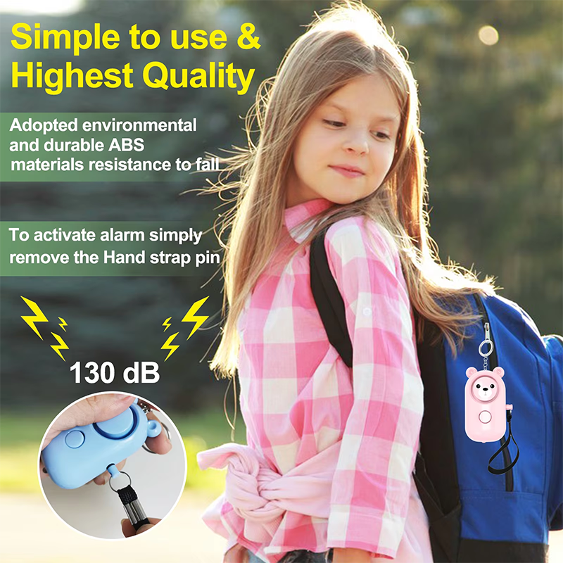 130dB Loud Self Defense Alarm  – Personal Alarm Keychain recenzja i cena