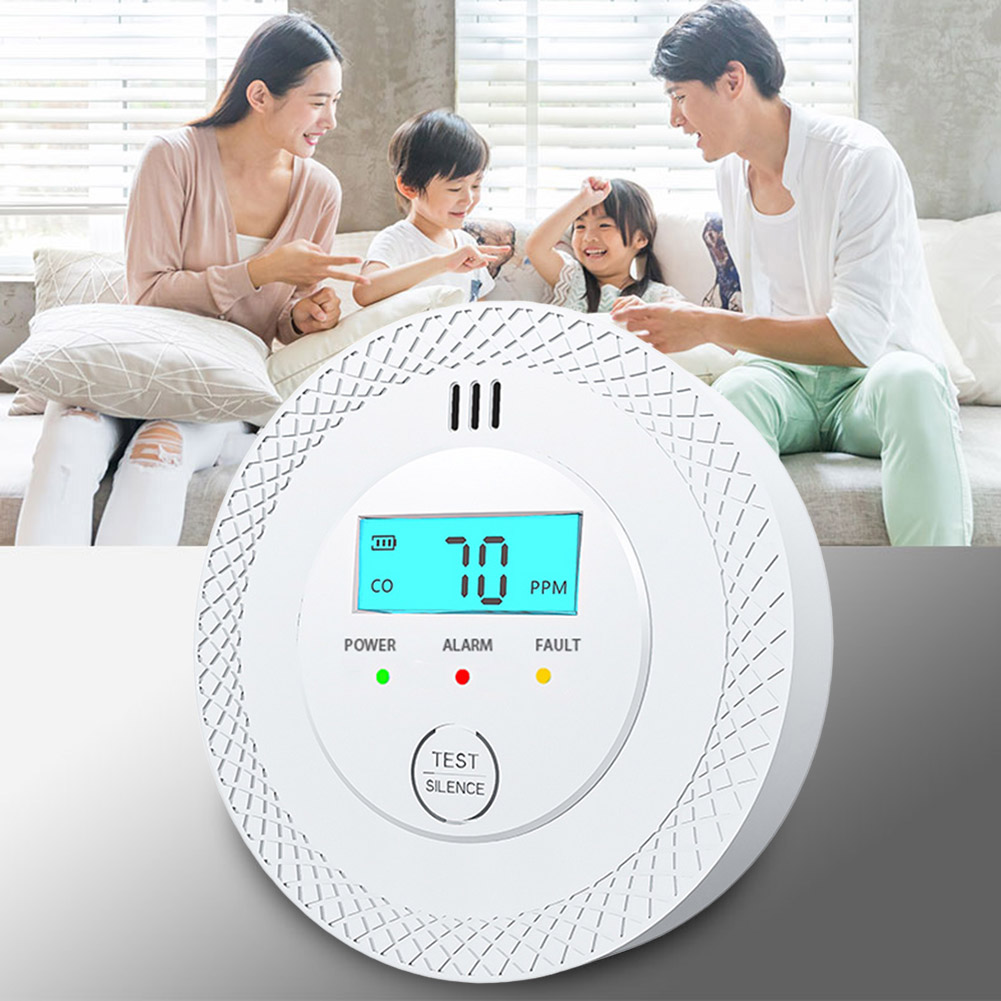 1-5PCS Carbon Monoxide Alarm D – Smoke Detector Interconnected recenzja i cena