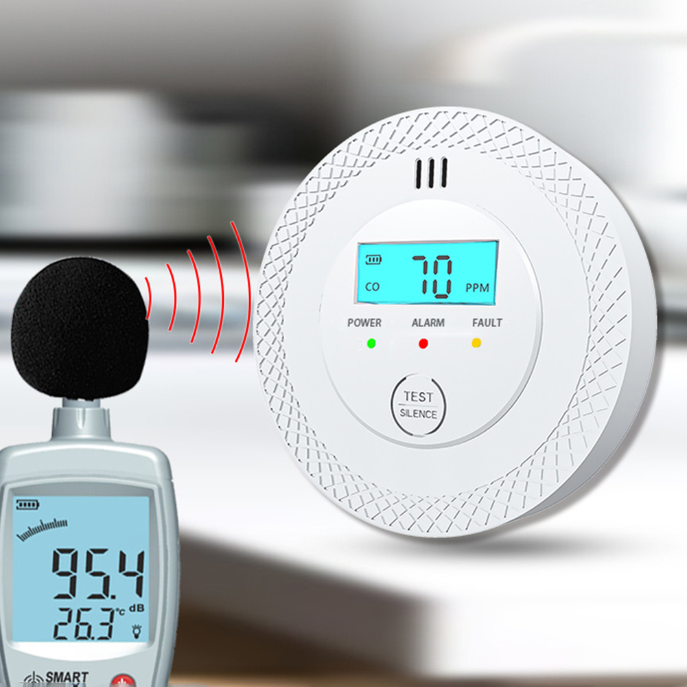 1-5PCS Carbon Monoxide Alarm D – Smoke Detector Interconnected recenzja i cena