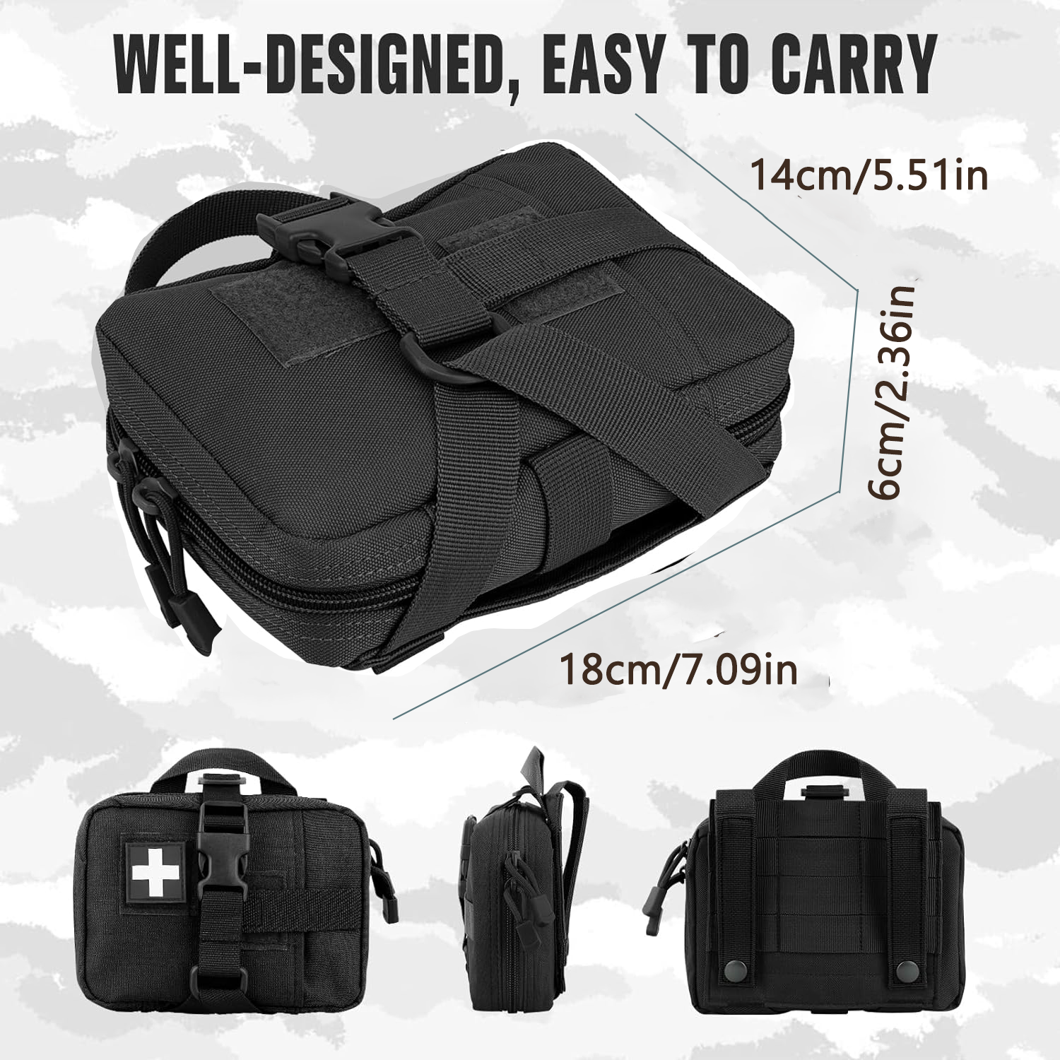 Tactical EMT Pouch, Upgrade IF – First Aid Bag Kit recenzja i cena