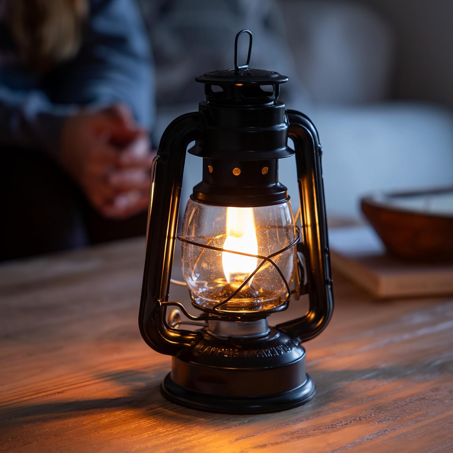 Vintage Hurricane Oil Lamp, Bl – Power Outage Light recenzja i cena
