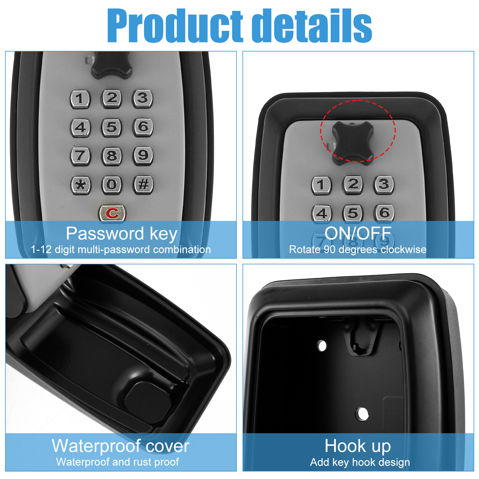 Key Lock Box Wall-Mount Secret – Lockbox Key Secure recenzja i cena