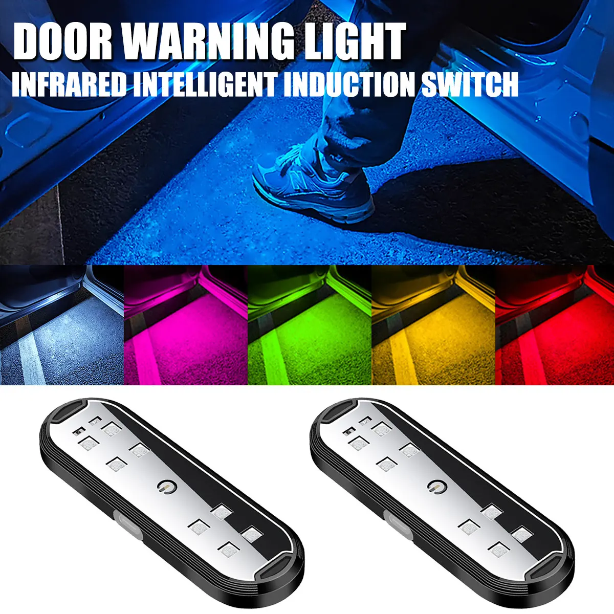 Car Door Lights LED Colorful F – Emergency Exit Sign recenzja i cena