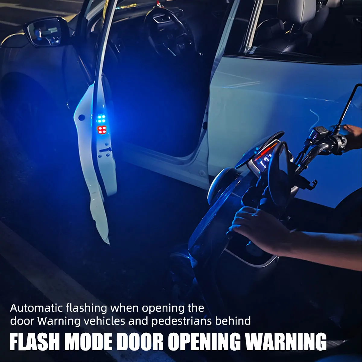 Car Door Lights LED Colorful F – Emergency Exit Sign recenzja i cena