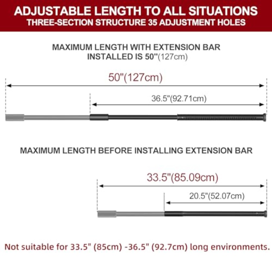 Sliding Door Security Bar, Hea – Window Lock Bar recenzja i cena