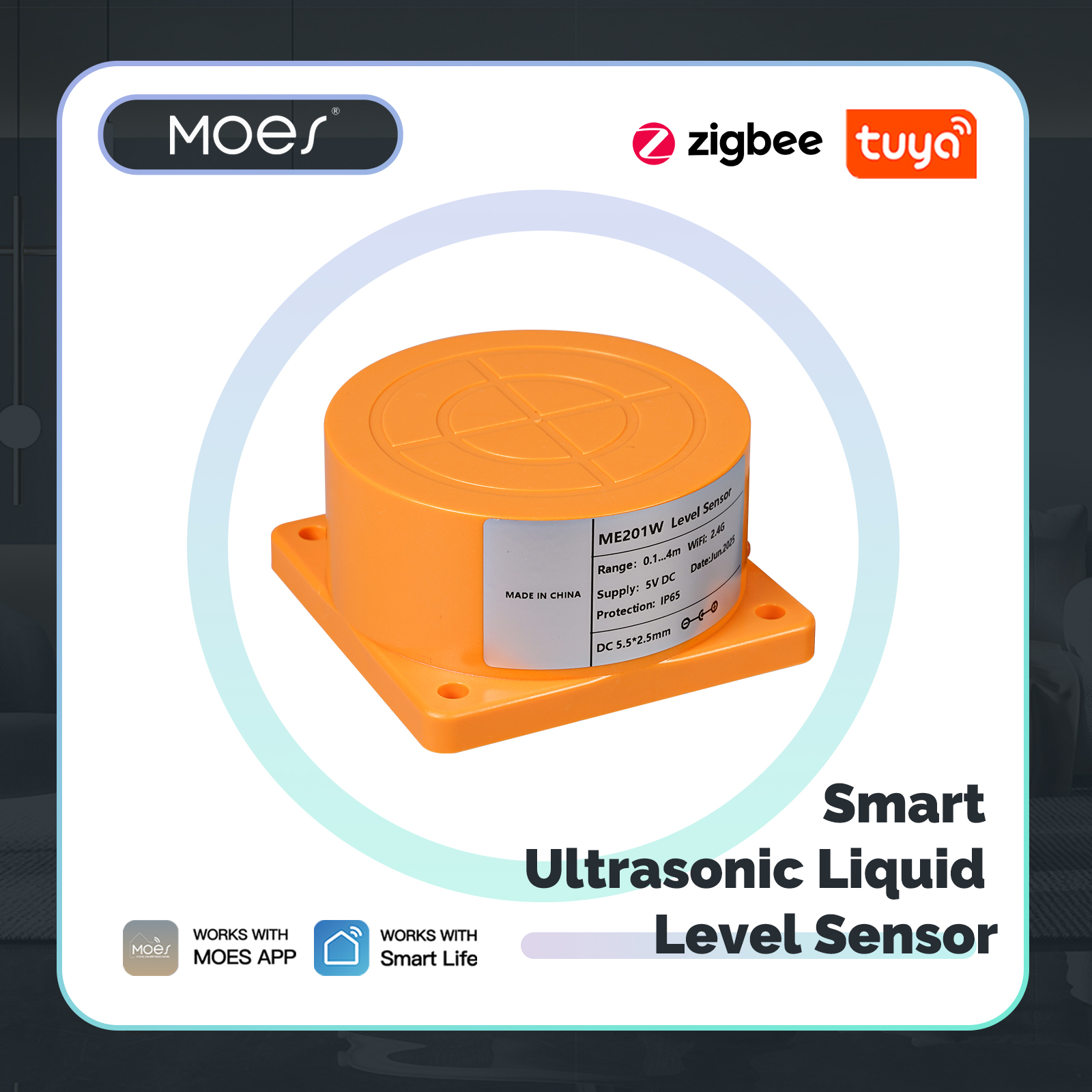 MOES Tuya WiFi/ZigBee Smart Wa – Water Alarm Sensor recenzja i cena