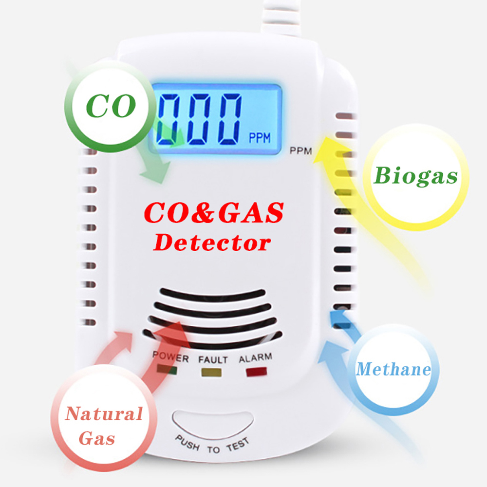 2 in 1 Gas Detector, Plug-in H – Co Detector Plug recenzja i cena