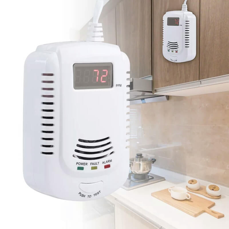 2 in 1 Gas Detector, Plug-in H – Co Detector Plug recenzja i cena