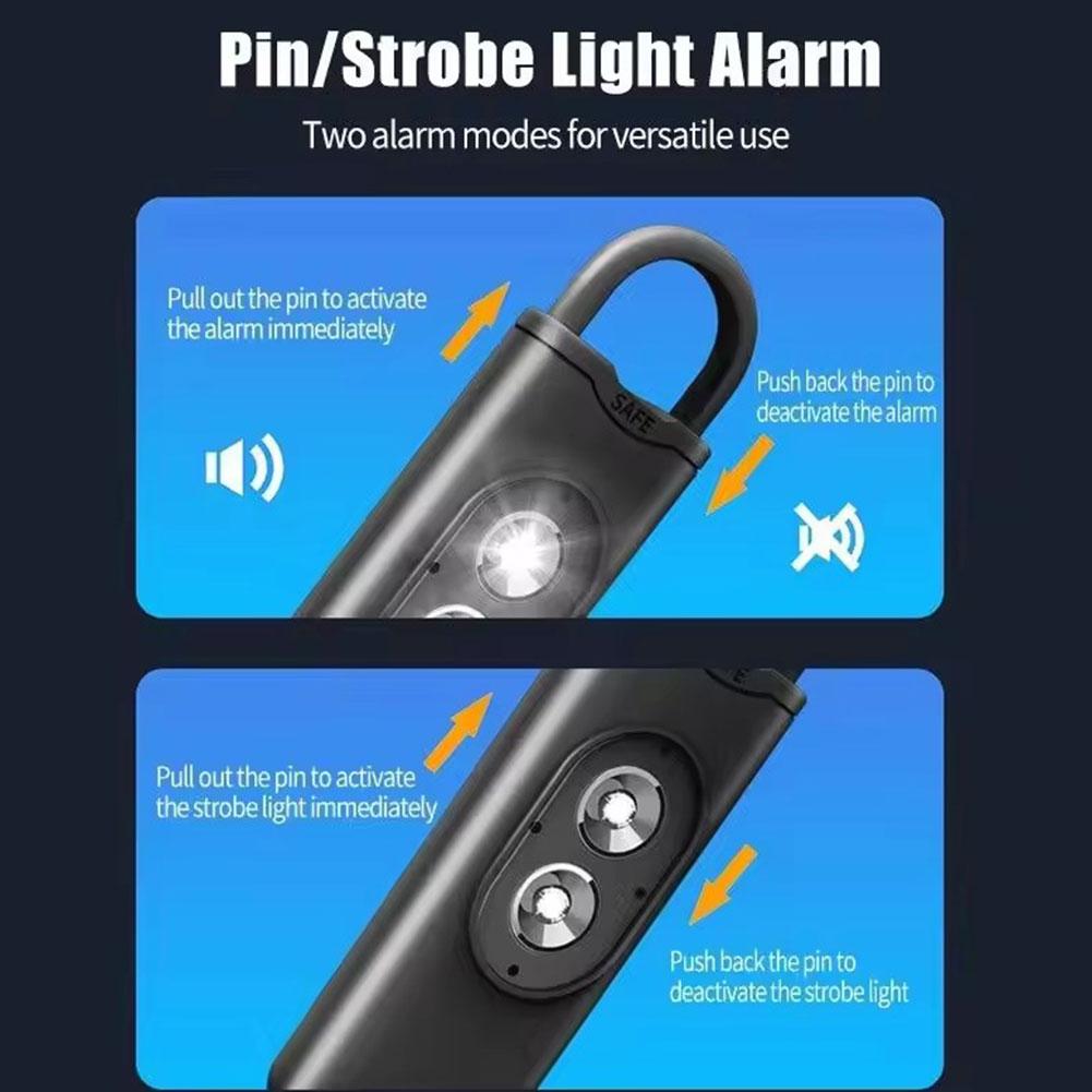 1pcs Self Defense Personal Ala – Personal Alarm Keychain recenzja i cena