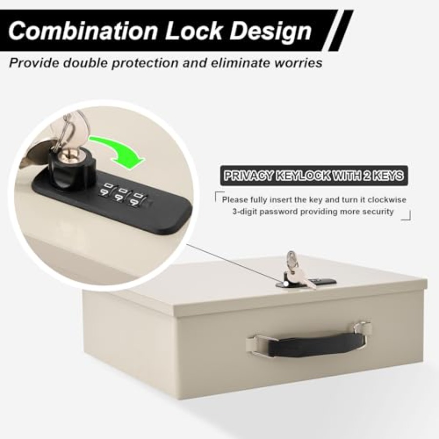 Fireproof Document Box with Ke – Fire Safe Document recenzja i cena