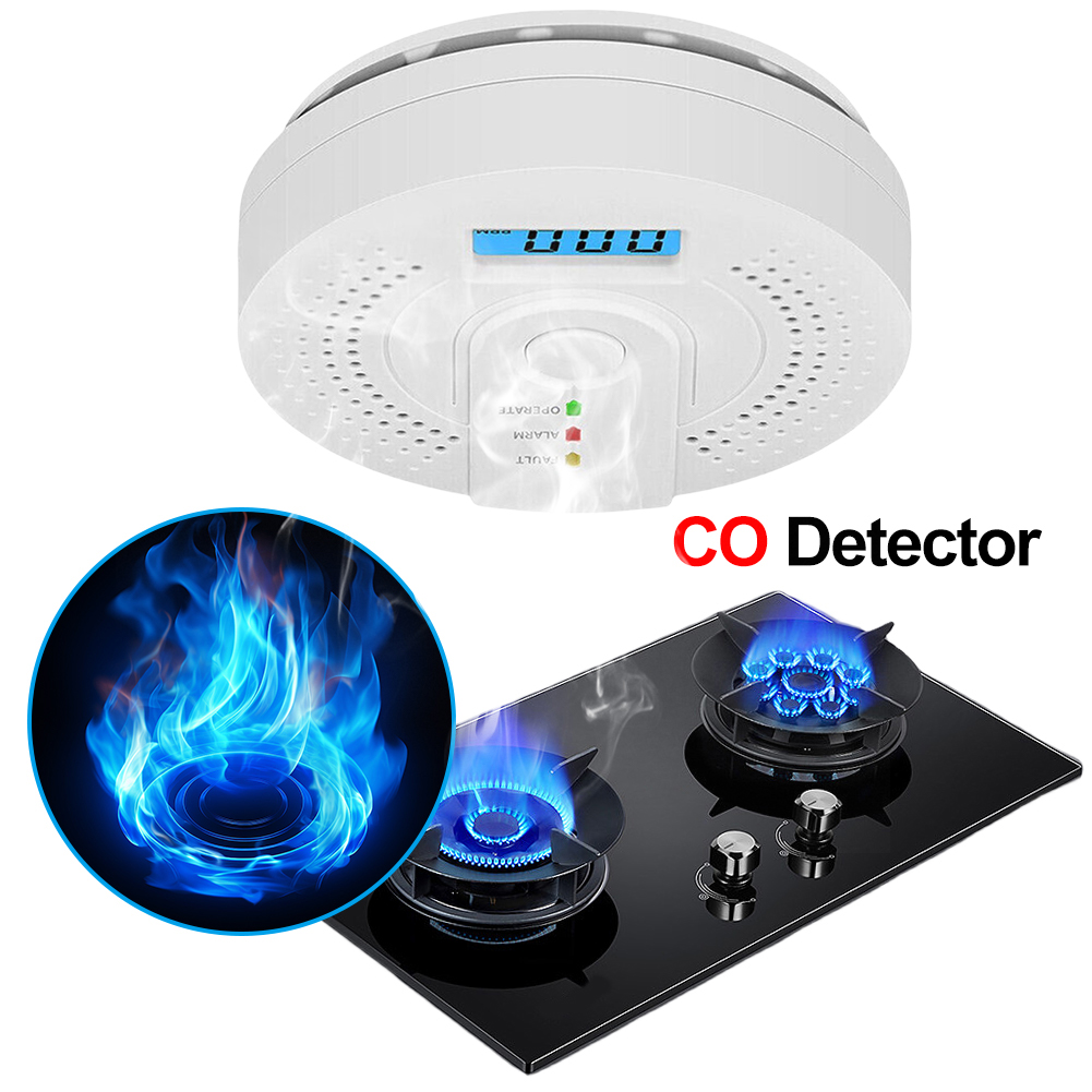Digital Carbon Monoxide Detect – Smoke Detector Interconnected recenzja i cena