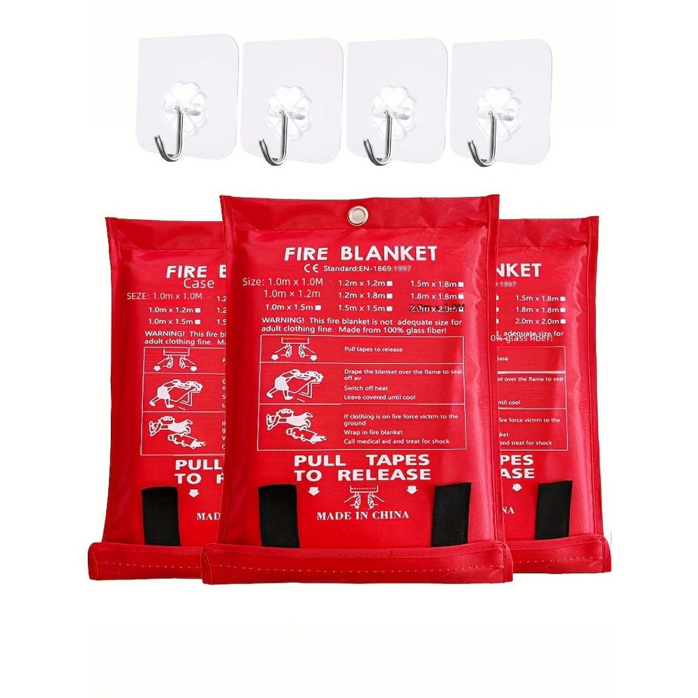 Fire Blanket 39.37 X 39.37 Inc – Fire Blanket Kitchen recenzja i cena