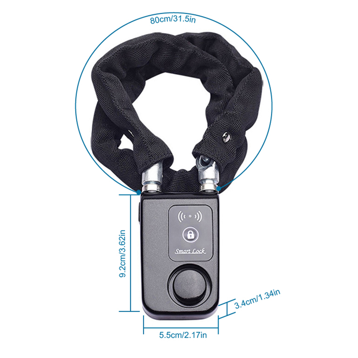 Smart Bluetooth Chain Lock Key – Security Chain Door recenzja i cena