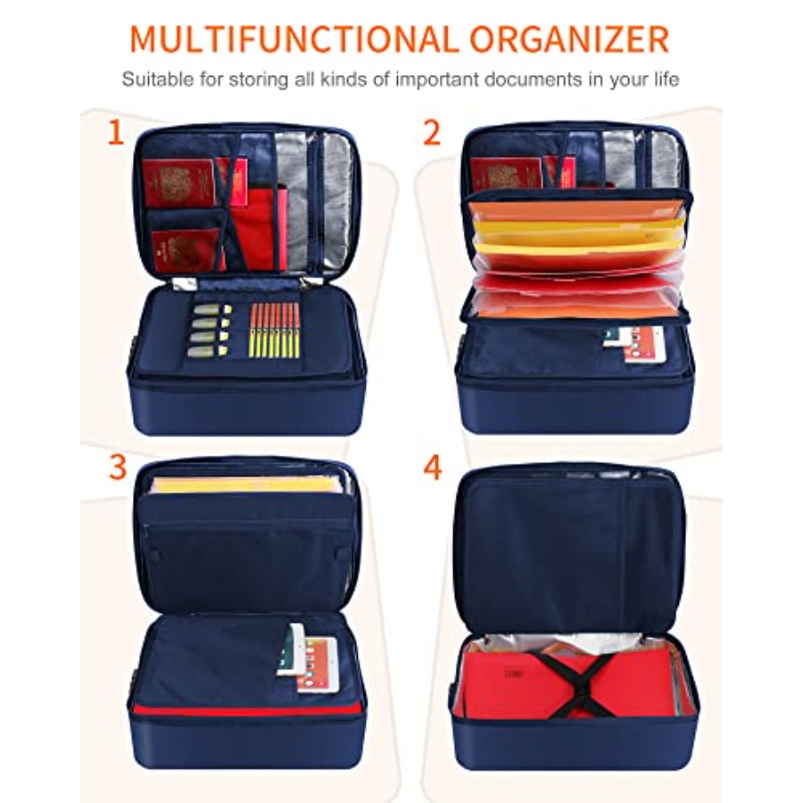 Important Document Organizer W – Fire Safe Document recenzja i cena