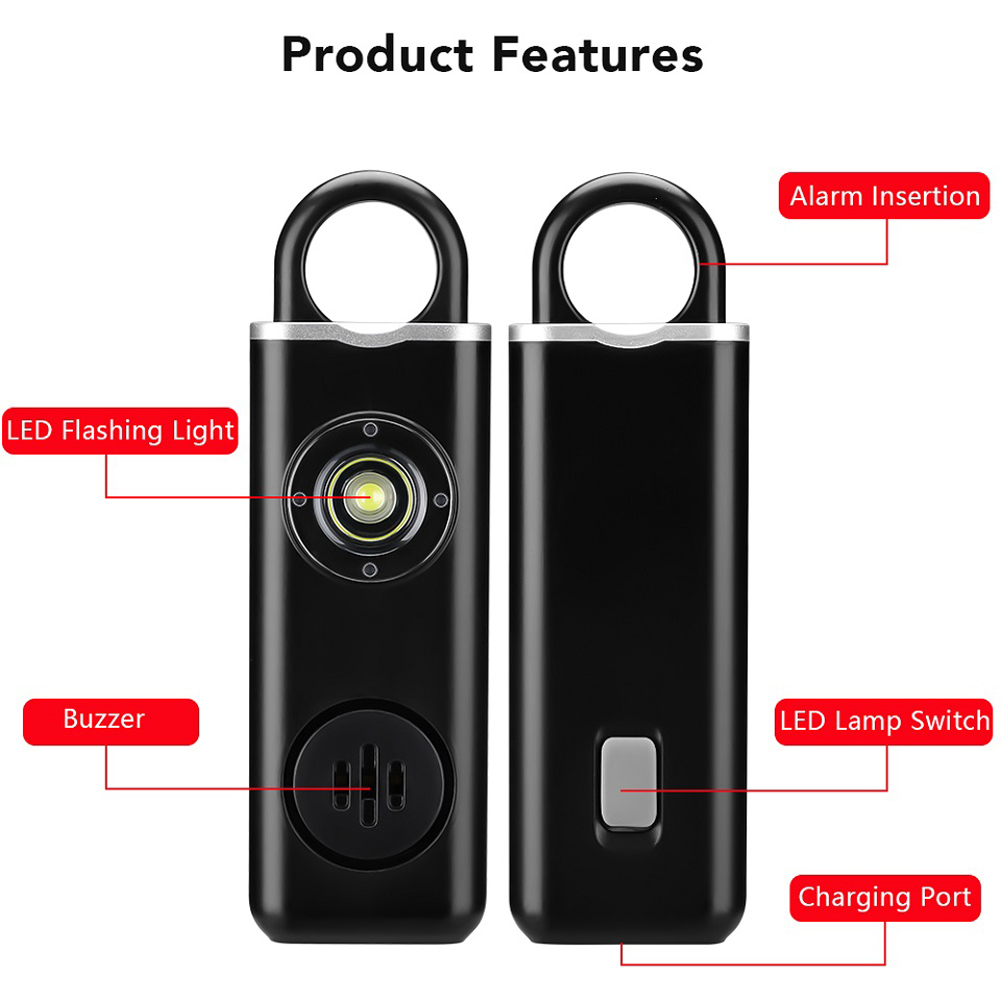 Anti-wolf Alert 130dB Loud Sel – Personal Alarm Keychain recenzja i cena