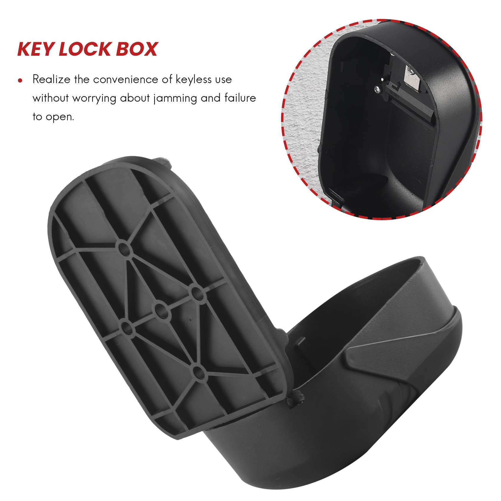 B27B Key Lock Box Wall Mount 4 – Lockbox Key Secure recenzja i cena