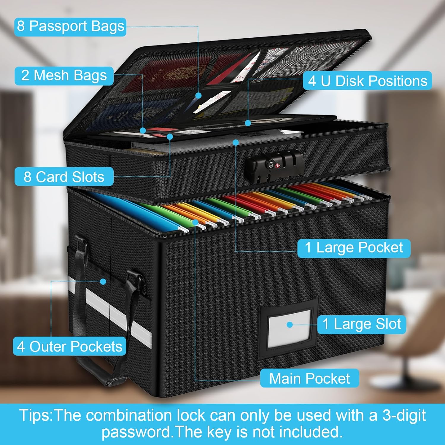 Fireproof Document Box with Lo – Fire Safe Document recenzja i cena