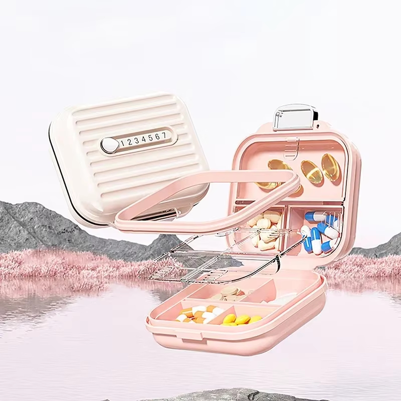 Pill Storage Box  Multi-purpos – Medicine Cabinet Lock recenzja i cena