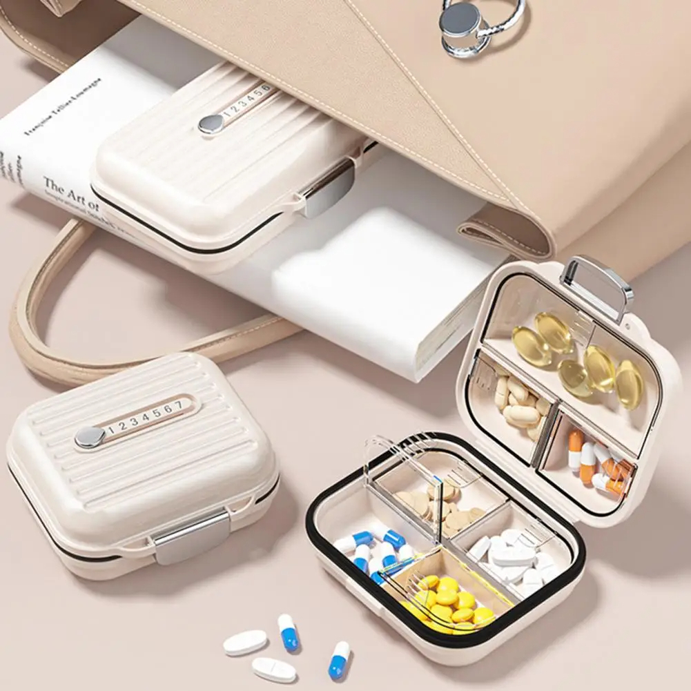 Pill Storage Box  Multi-purpos – Medicine Cabinet Lock recenzja i cena
