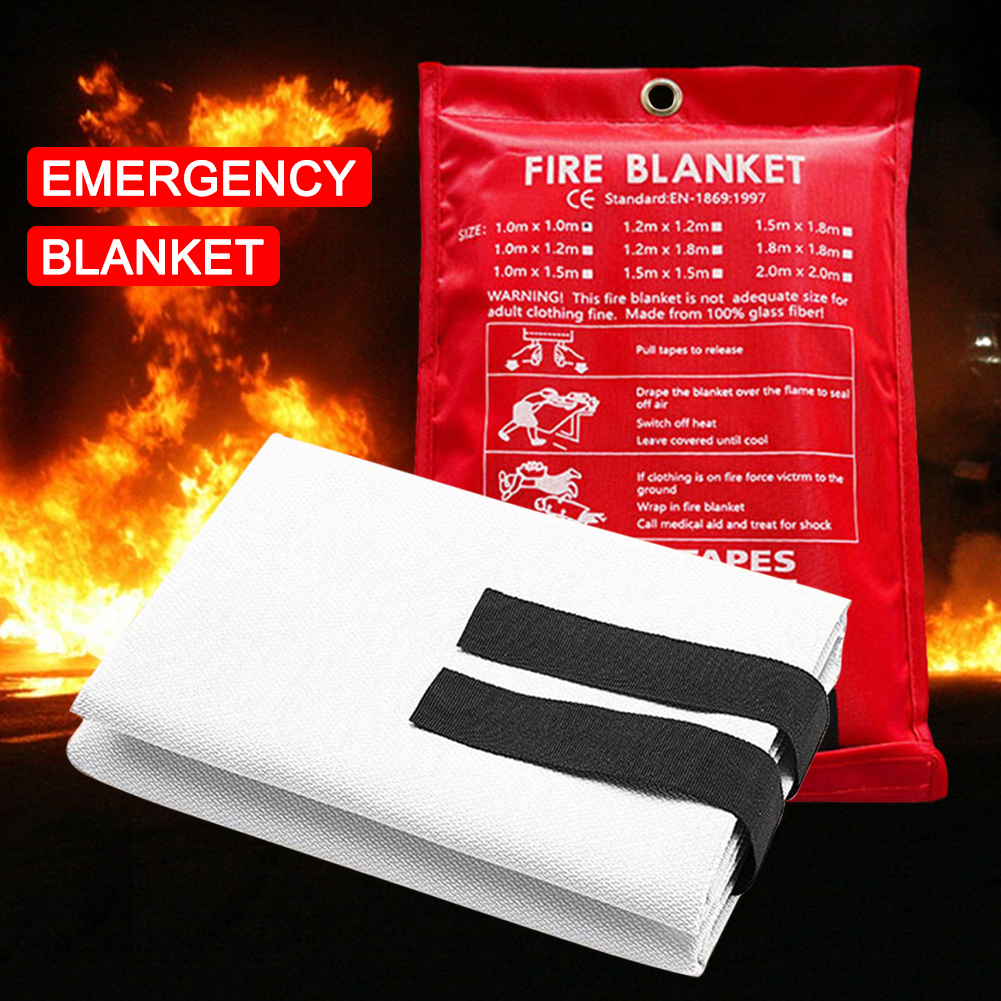 Fire Blanket Fiberglass Fire B – Fire Blanket Kitchen recenzja i cena