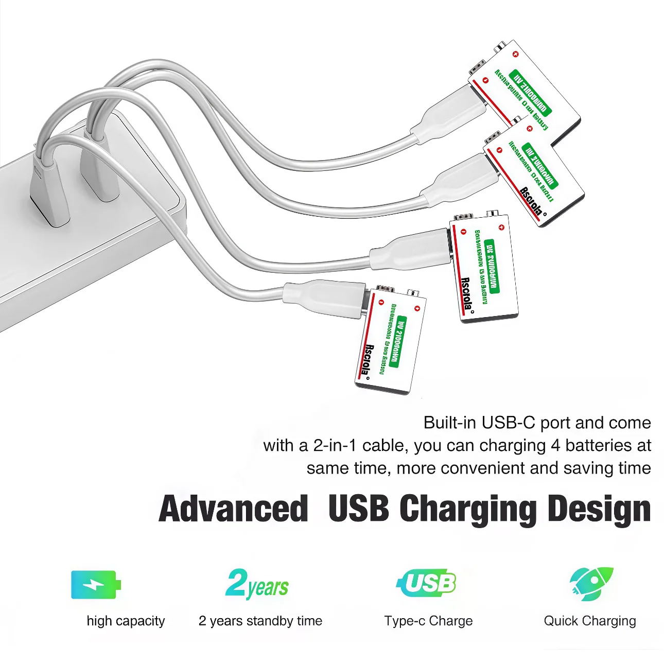 Type-C Rechargeable 9V Lithium – Smoke Detector Interconnected recenzja i cena