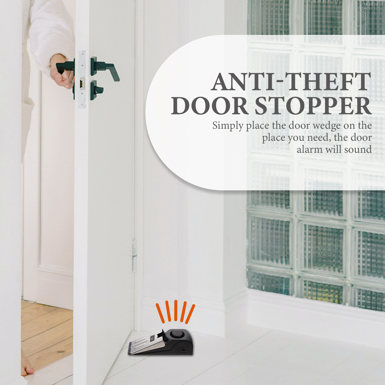 Anti Theft Door Stopper with A – Door Stop Alarm recenzja i cena