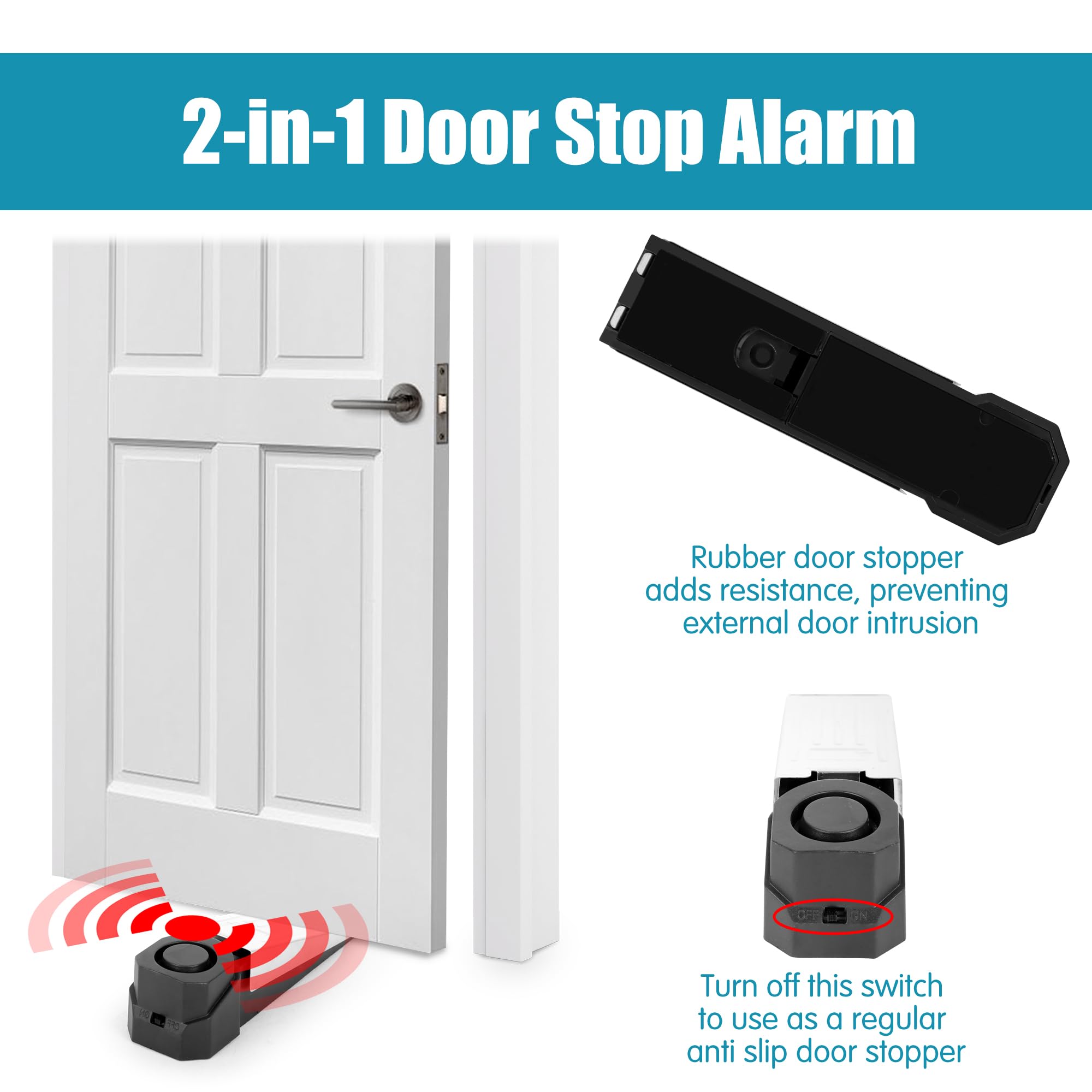 Wireless Door Stop Alarm Syste – Door Stop Alarm recenzja i cena