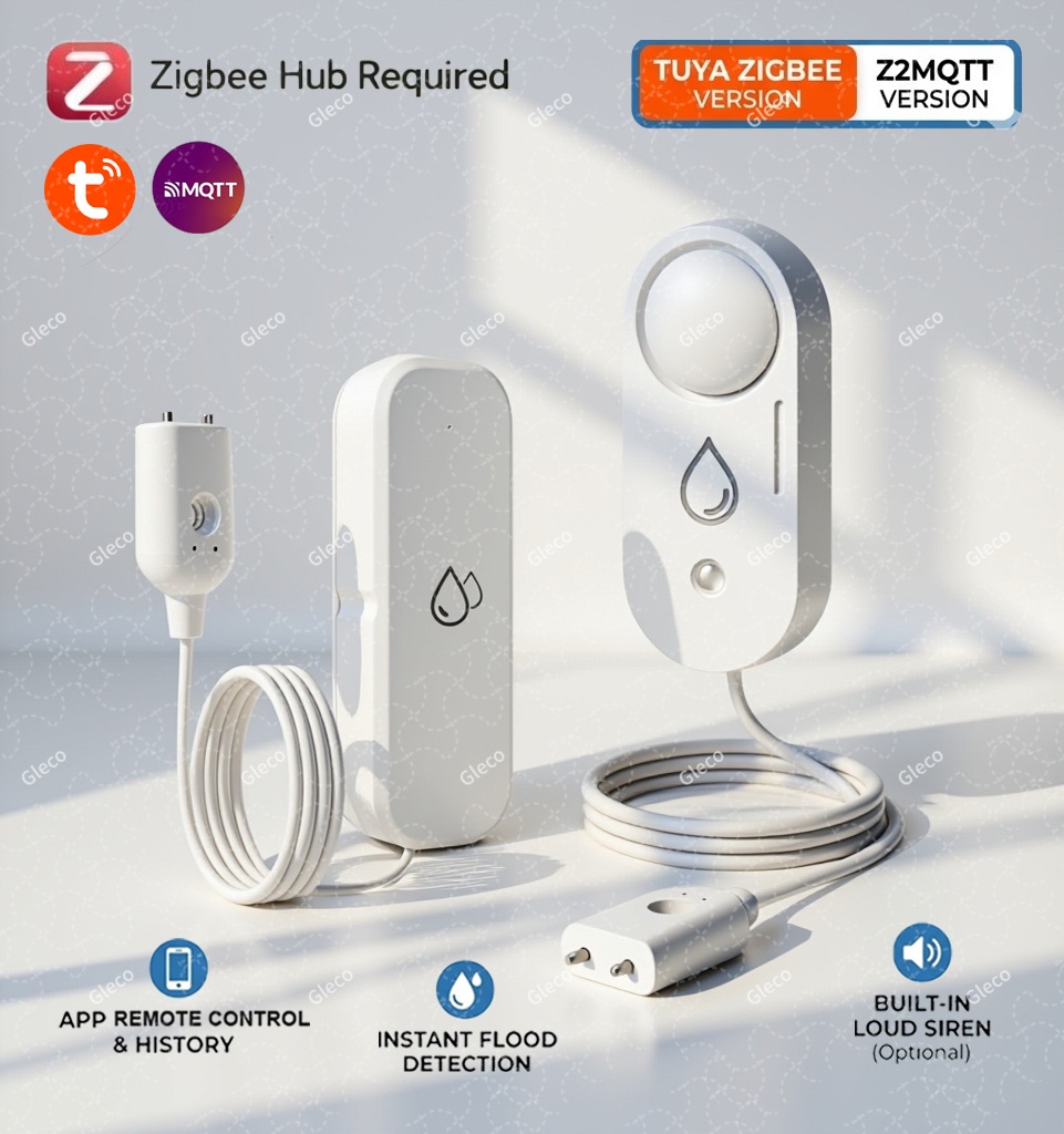 Zigbee Water Leak Sensor Flood – Water Alarm Sensor recenzja i cena