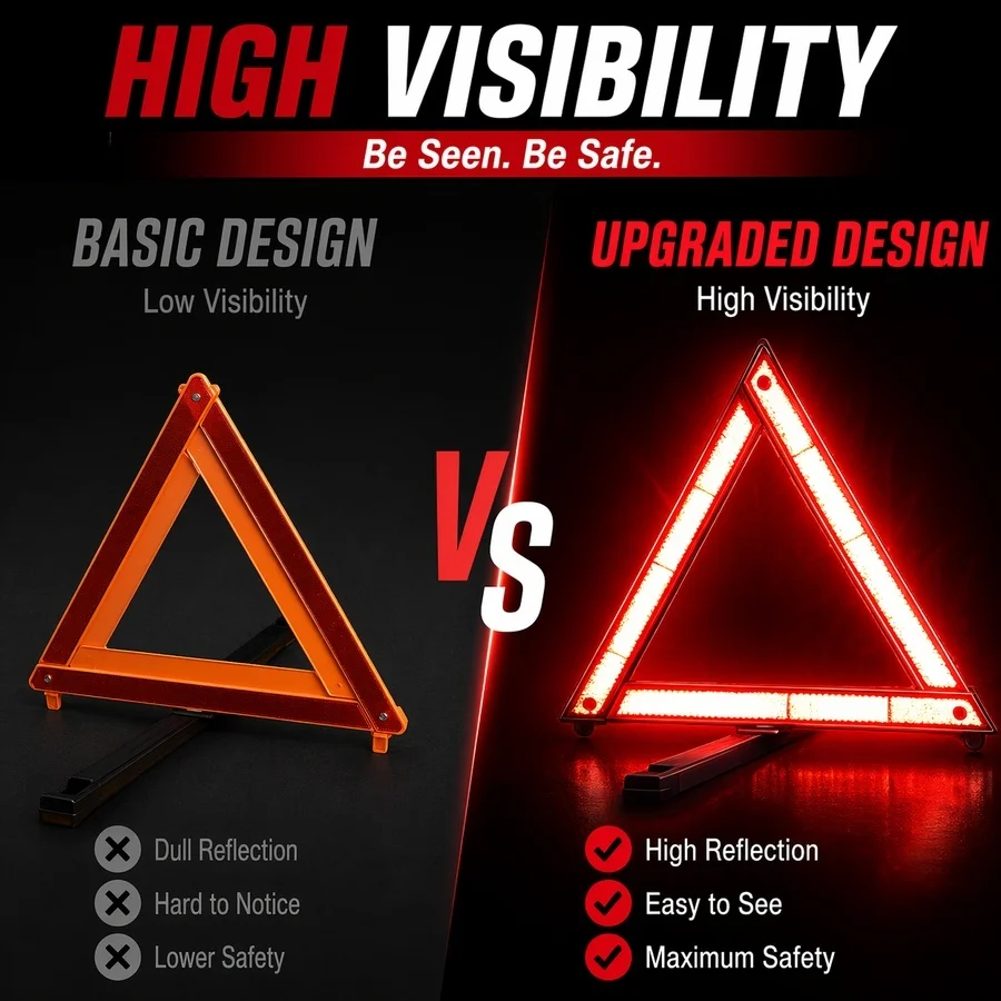 Car Tripod Folded Stop Sign Re – Emergency Exit Sign recenzja i cena