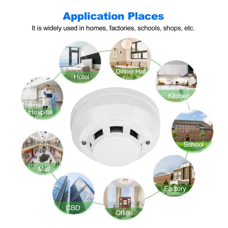 Alarms Smoke Detectors Smoke A – Smoke Detector Interconnected recenzja i cena