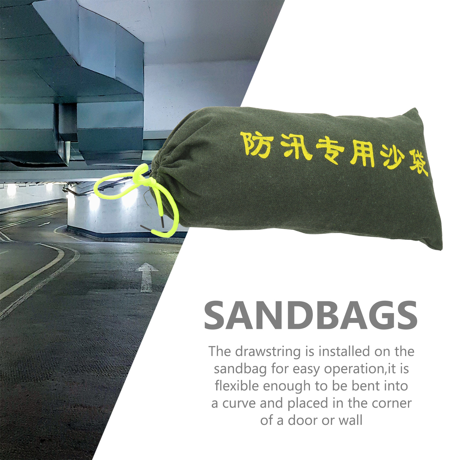 3pcs Empty Sandbag For Flood B – Flood Barrier Bag recenzja i cena