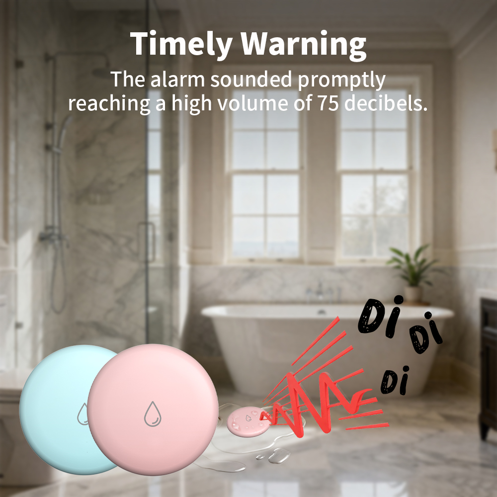 Tuya Zigbee Leakage Sensor LED – Water Alarm Sensor recenzja i cena