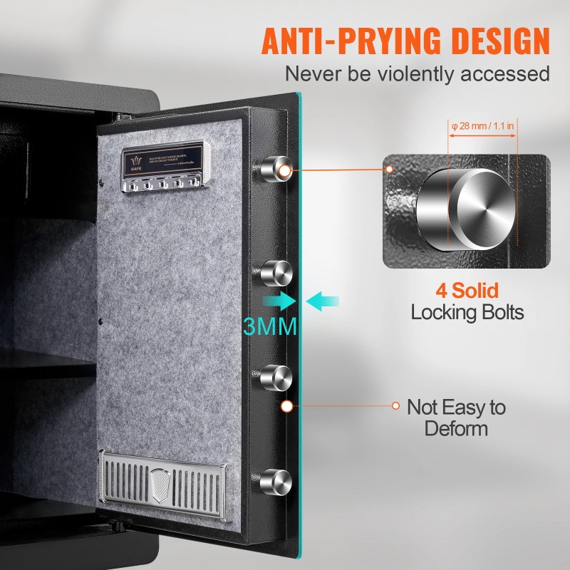 SucceBuy Electric Safe 2.2/1.8 – Fire Safe Document recenzja i cena