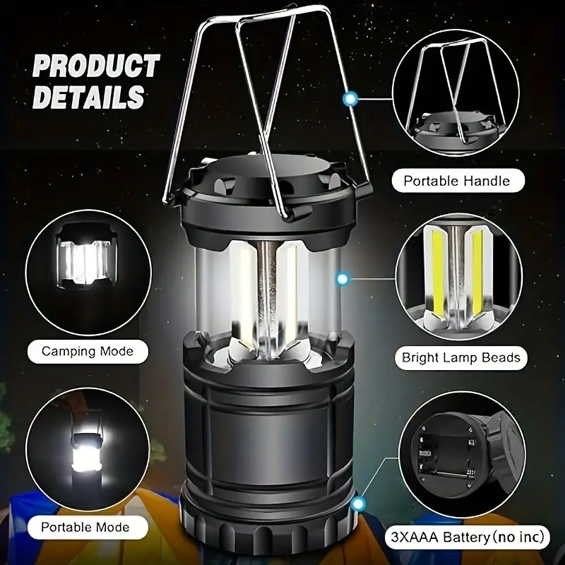 LED Camping Lantern Portable B – Power Outage Light recenzja i cena