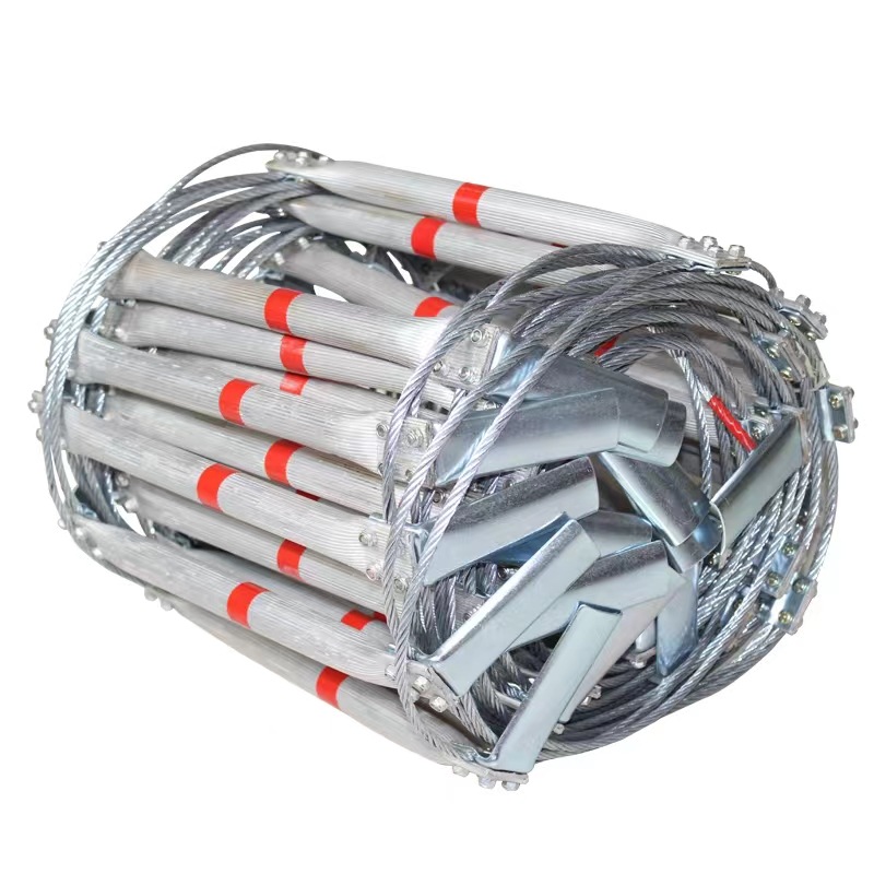 5M Soft Rope Ladder With Wire  – Fire Escape Ladder recenzja i cena