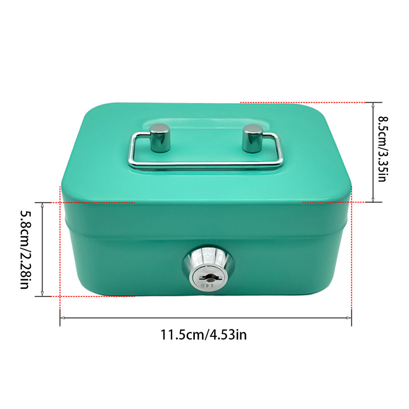 Money Safe Box Lockable Cash B – Lockbox Key Secure recenzja i cena
