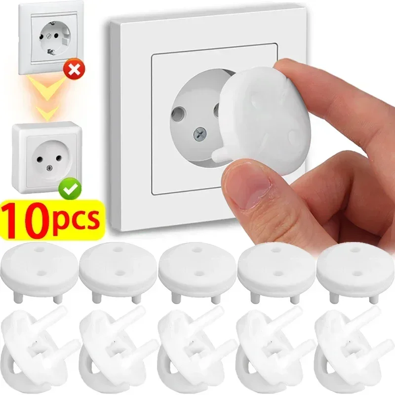 White Electrical Safety Socket – Outlet Cover Baby recenzja i cena