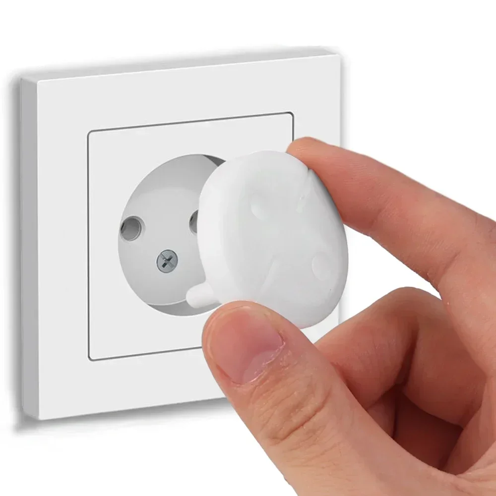 White Electrical Safety Socket – Outlet Cover Baby recenzja i cena