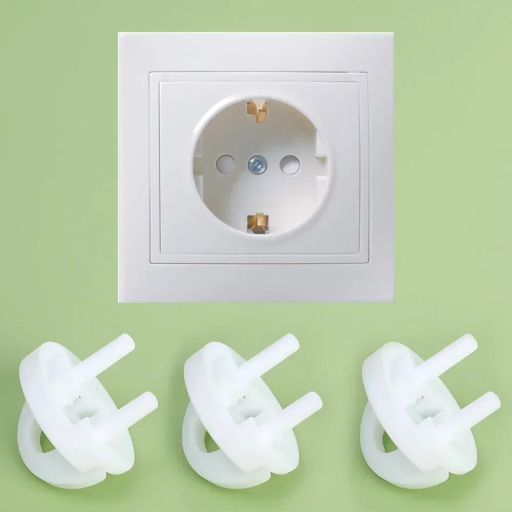 White Electrical Safety Socket – Outlet Cover Baby recenzja i cena