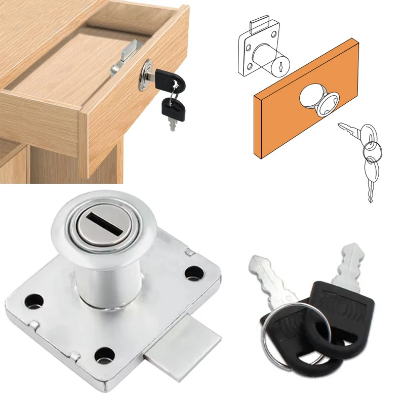 Drawer lock with key, used for – Medicine Cabinet Lock recenzja i cena
