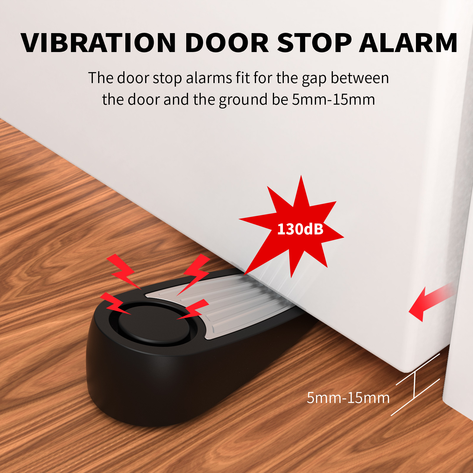 Wireless 130dB Door Stop Alarm – Door Stop Alarm recenzja i cena