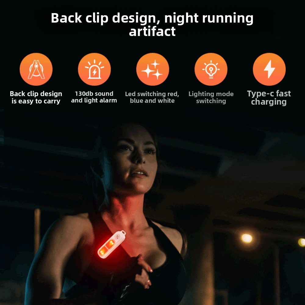 130dB Night Running Safety War – Personal Alarm Keychain recenzja i cena