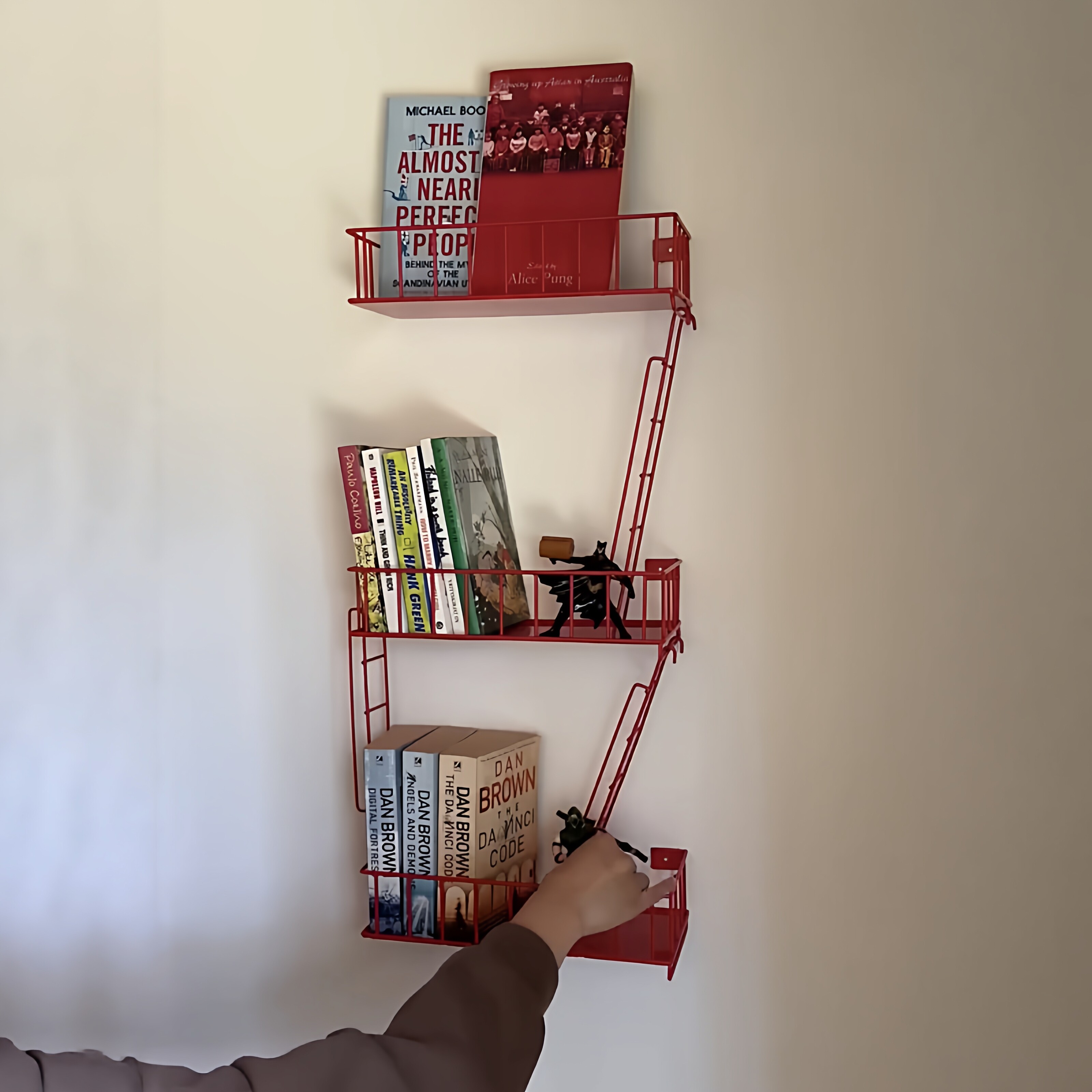 Fire Escape Wall Shelf, 3-Tier – Fire Escape Ladder recenzja i cena