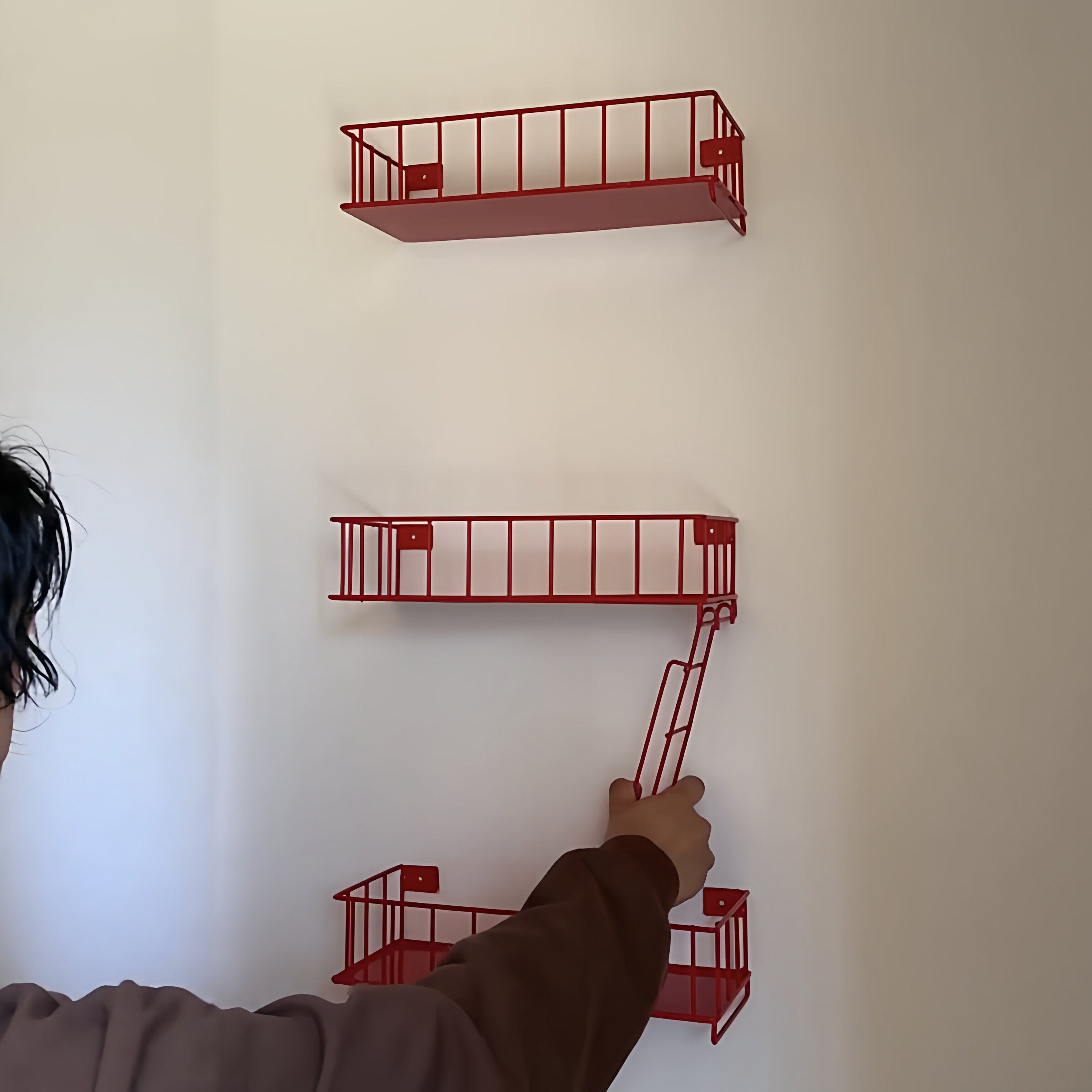 Fire Escape Wall Shelf, 3-Tier – Fire Escape Ladder recenzja i cena