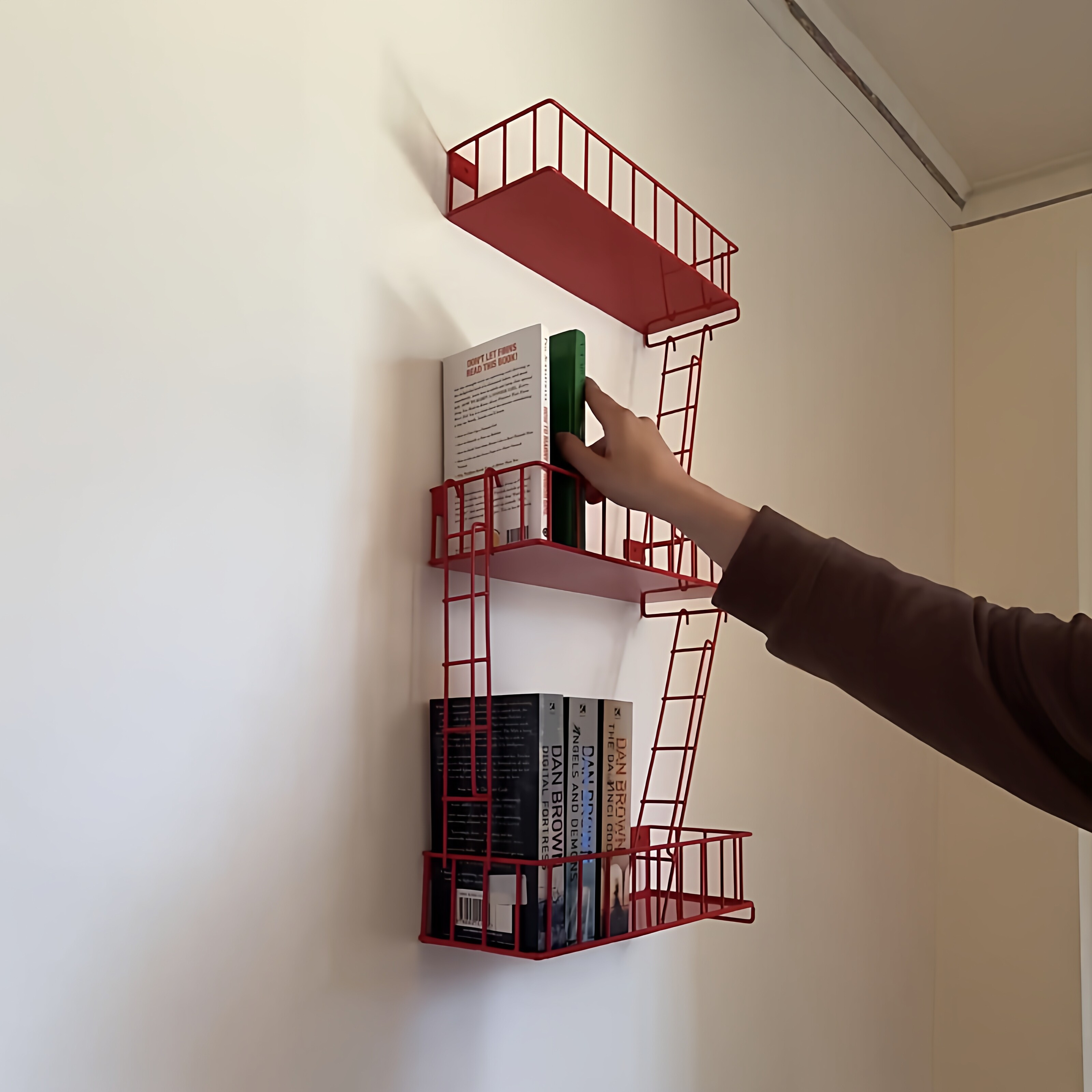 Fire Escape Wall Shelf, 3-Tier – Fire Escape Ladder recenzja i cena