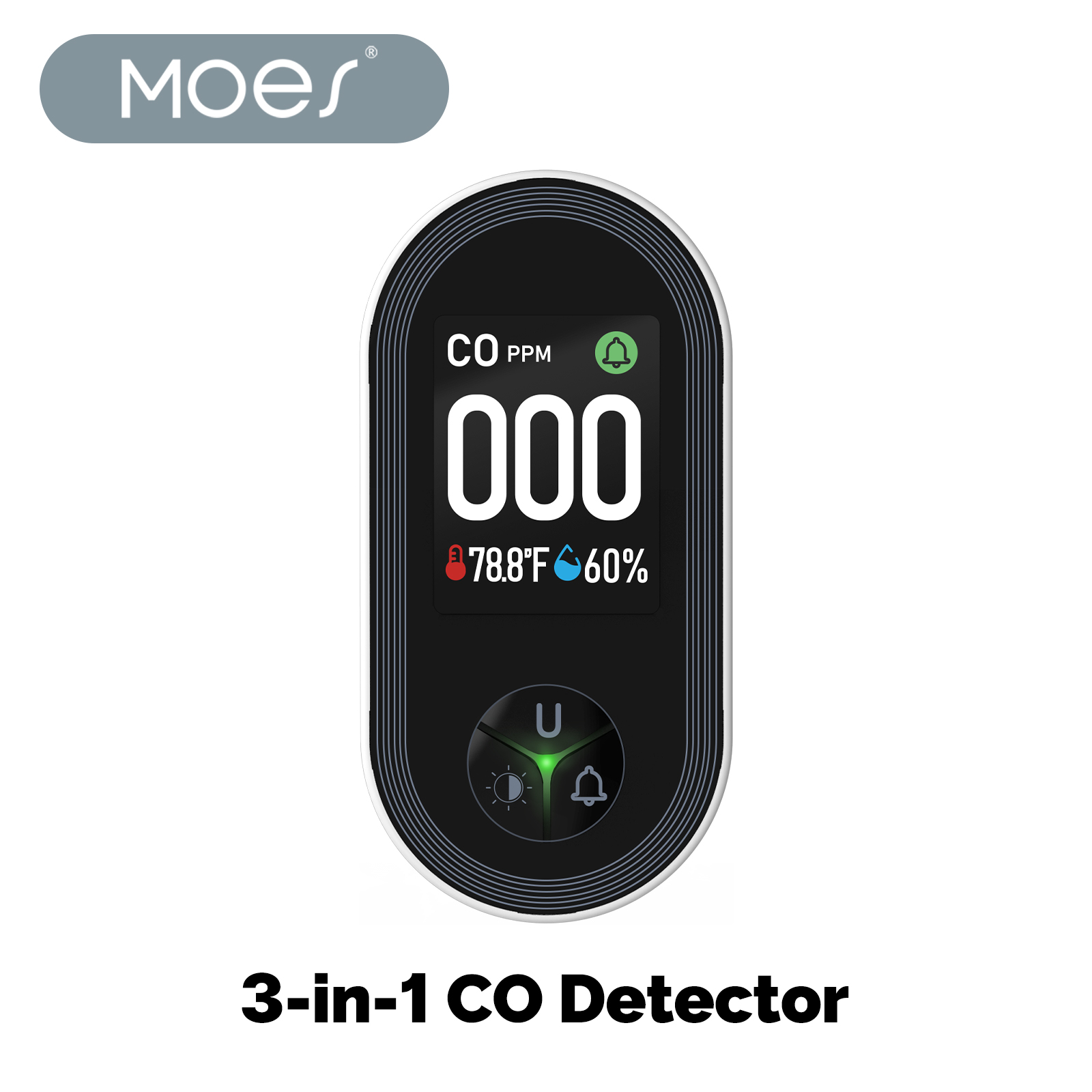 MOES 3in1 Carbon Monoxide Dete – Co Detector Plug recenzja i cena